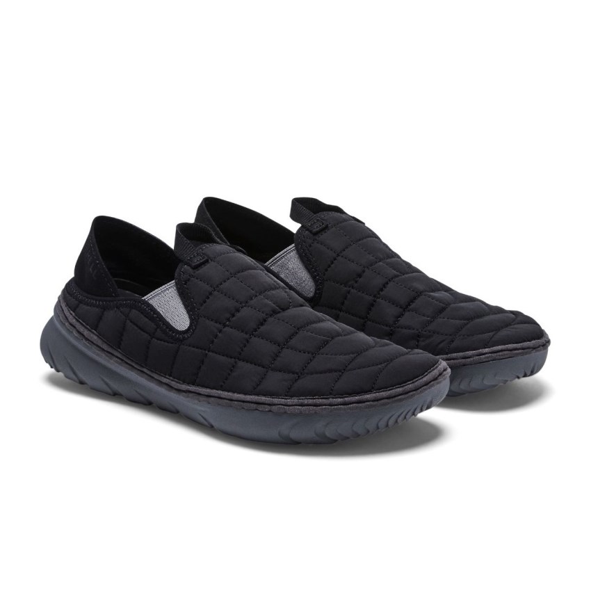 Chaussure Casual Merrell Hut Moc Noir Femme | X.O.WPCM